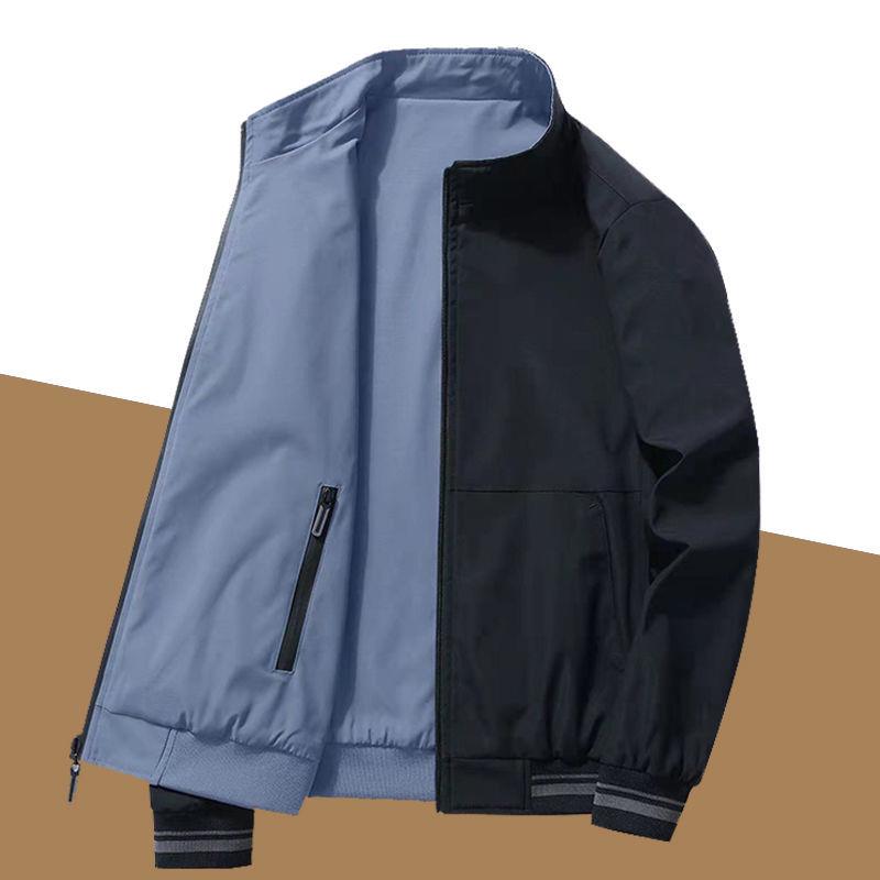 Men s Double-Sided Stand Collar Jacket - Loose Fit, Casual Dad Style for Spring/Autumn 2025 M (80-110 jin)
Men s Double-Sided Stand Collar Jacket - Loose Fit, Casual Dad Style for Spring/Autumn 2025 M (80-110 jin)
