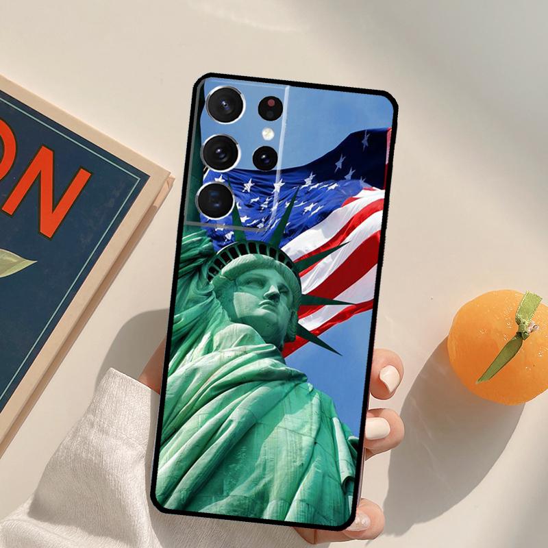 Чехол для телефона с изображением флага Америки и Статуи Свободы для Samsung Galaxy S24 S25 S26 Ultra S20 S21 S22 S23 Plus S10 S25 FE Задняя крышка Galaxy S25
Чехол для телефона с изображением флага Америки и Статуи Свободы для Samsung Galaxy S24 S25 S26 Ultra S20 S21 S22 S23 Plus S10 S25 FE Задняя крышка Galaxy S25