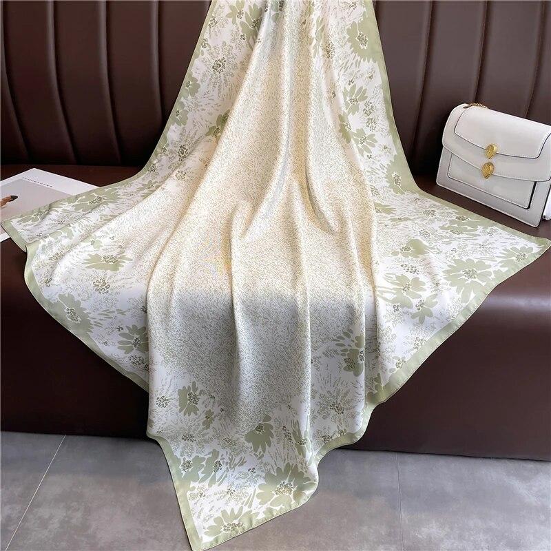 Print Twill Silk 90cm Square Scarf Women Luxury Floral Hair Neckerchief Shawl Wraps Bandanda Hijab Foulard Head Band Echarpe
Print Twill Silk 90cm Square Scarf Women Luxury Floral Hair Neckerchief Shawl Wraps Bandanda Hijab Foulard Head Band Echarpe