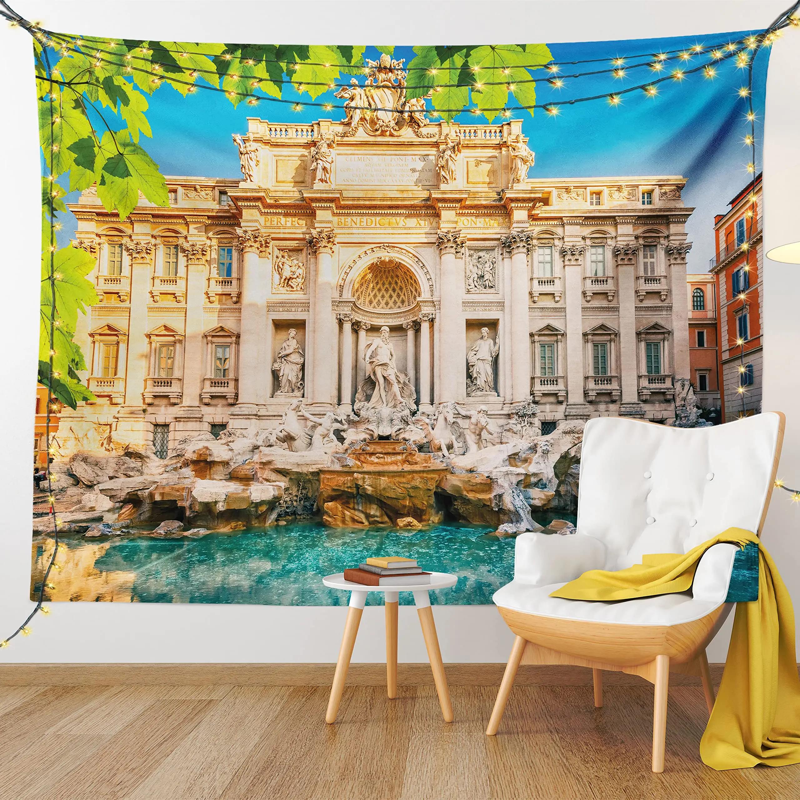 Travel TapestryLandmarks of The World 7 Wonders Europe Asia and America Abstract Map Wall Hanging for Bedroom Living Room Dorm 74x94cm(29x37in)
Travel TapestryLandmarks of The World 7 Wonders Europe Asia and America Abstract Map Wall Hanging for Bedroom Living Room Dorm 74x94cm(29x37in)