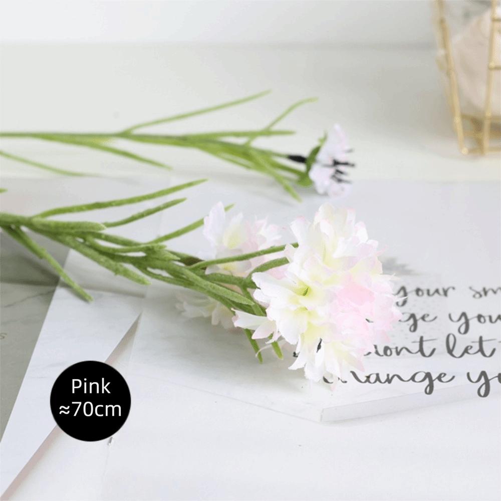 3 Forks/Bouquet Long Branch Artificial Flower Starry Cornflower Blue Color Fake Flowers Silk Material розовый
3 Forks/Bouquet Long Branch Artificial Flower Starry Cornflower Blue Color Fake Flowers Silk Material розовый