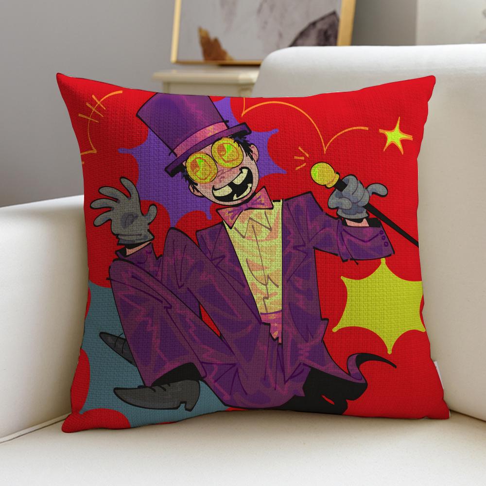 Chaotic SSuperjailS Cushion Cover Breathable and skinfriendly linen pillowcase square removable and washable cushion 30X30cm
Chaotic SSuperjailS Cushion Cover Breathable and skinfriendly linen pillowcase square removable and washable cushion 30X30cm