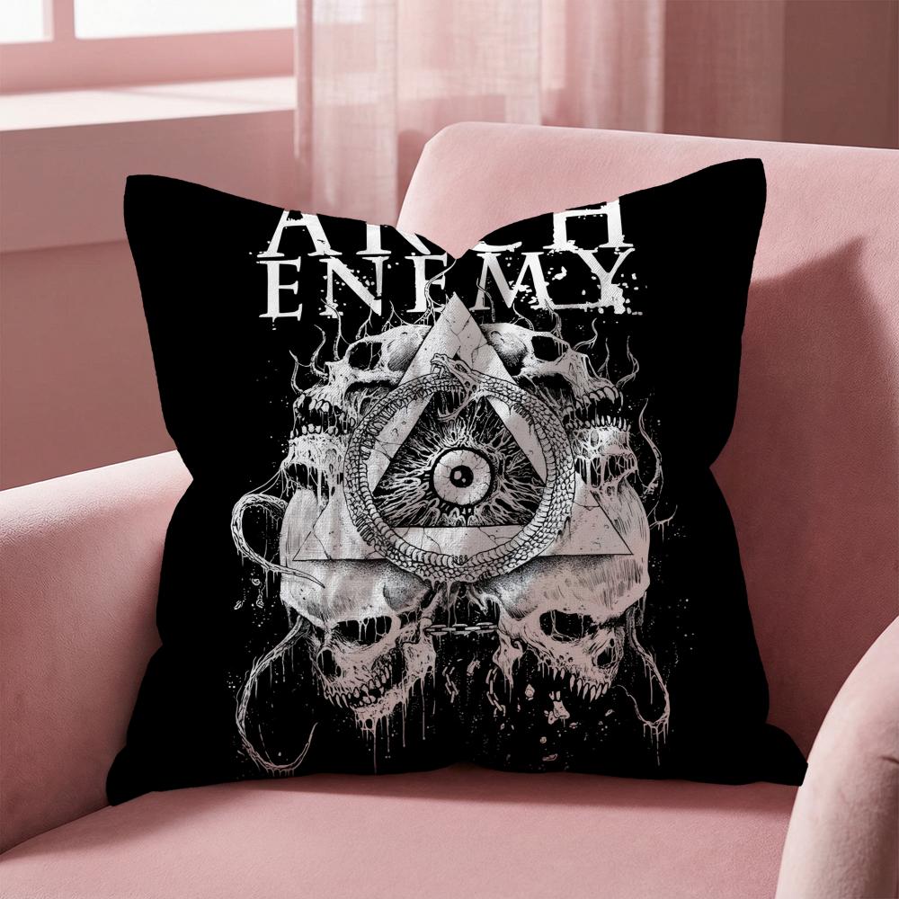 Arch Enemy Cushion Cover Multi-Scene Pillow Cover for Home & Car - Reversible, Soft & Durable for Daily Use 30cmx30cm
Arch Enemy Cushion Cover Multi-Scene Pillow Cover for Home & Car - Reversible, Soft & Durable for Daily Use 30cmx30cm