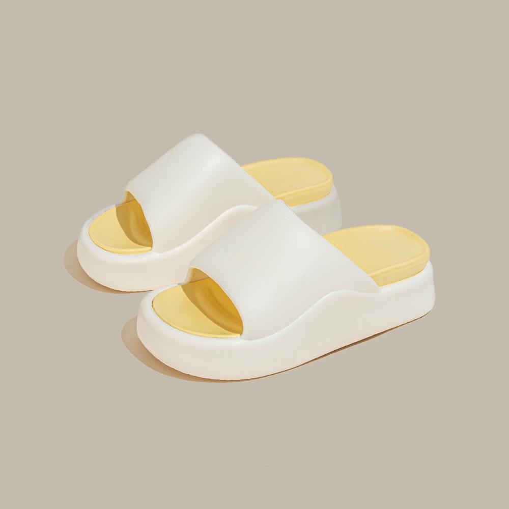 Летние пляжные тапочки на толстой подошве из ЭВА, женские тапочки на толстой платформе для дома, женские легкие нескользящие шлепанцы для ванной 2024 40-41 жёлтый
Летние пляжные тапочки на толстой подошве из ЭВА, женские тапочки на толстой платформе для дома, женские легкие нескользящие шлепанцы для ванной 2024 40-41 жёлтый