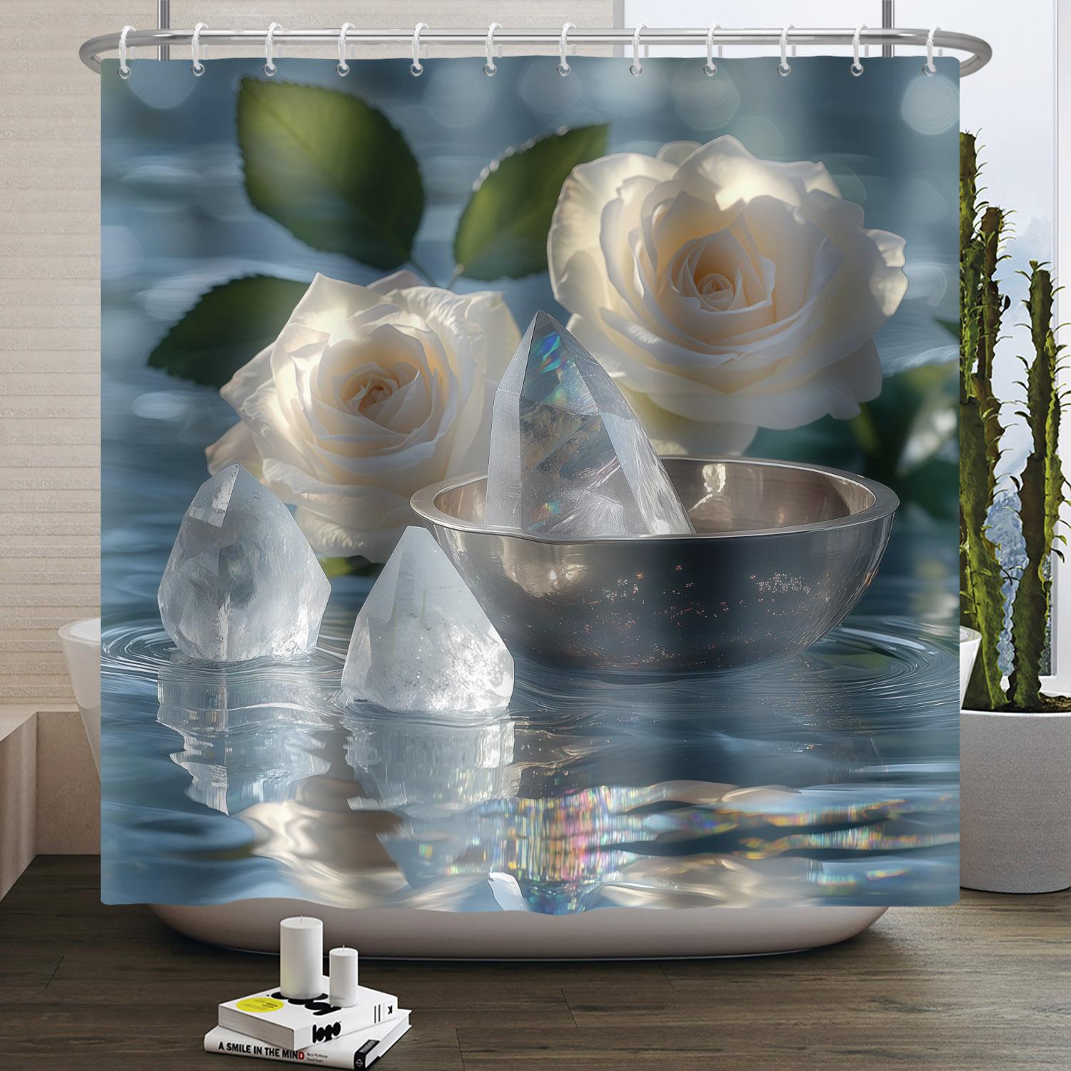 Meditation Theme Bathroom Shower Curtains Bamboo Stone Candle Crystal Bathroom Waterproof Curtain With Hooks Polyester Curtains W60H190(CM)-1 Pcs
Meditation Theme Bathroom Shower Curtains Bamboo Stone Candle Crystal Bathroom Waterproof Curtain With Hooks Polyester Curtains W60H190(CM)-1 Pcs