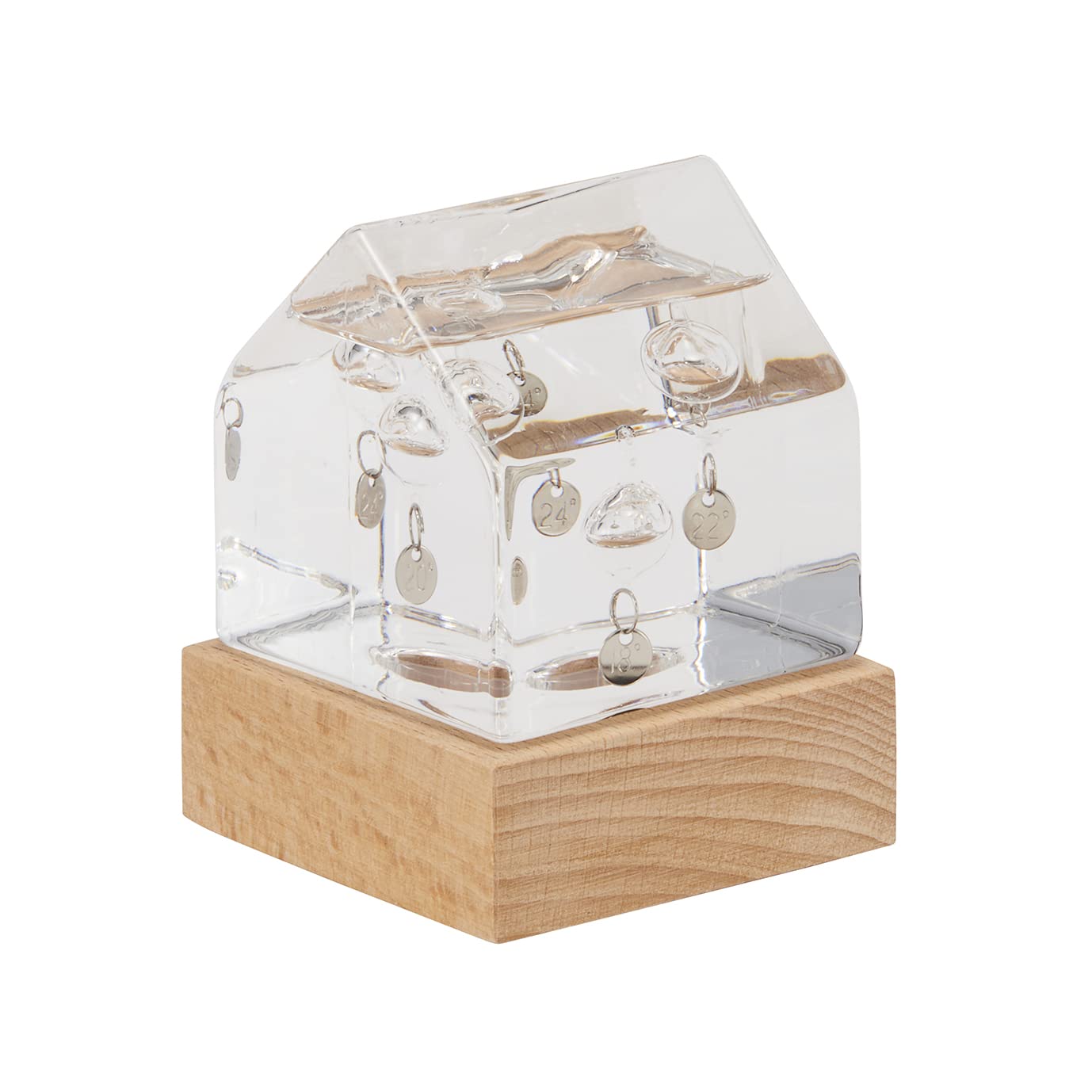 Narika Chatani Sangyo Glass Float Thermometer for House, W7 x D7 x H9cm, FunScience 333-217
Narika Chatani Sangyo Glass Float Thermometer for House, W7 x D7 x H9cm, FunScience 333-217