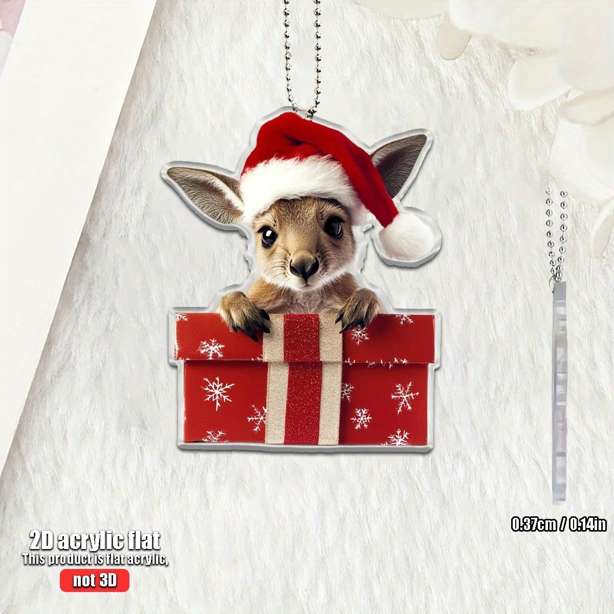 1/4 2D Cute Ferret Christmas Hat and Gift Box Suitable for Car Home Festival Decoration Christmas Tree Pendant Christmas Gift
1/4 2D Cute Ferret Christmas Hat and Gift Box Suitable for Car Home Festival Decoration Christmas Tree Pendant Christmas Gift