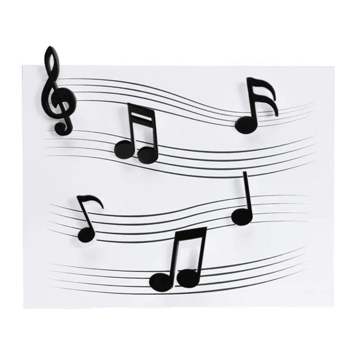 Music refrigerator sticker, creative piano score , magnet refrigerator sticker чорний
Music refrigerator sticker, creative piano score , magnet refrigerator sticker чорний