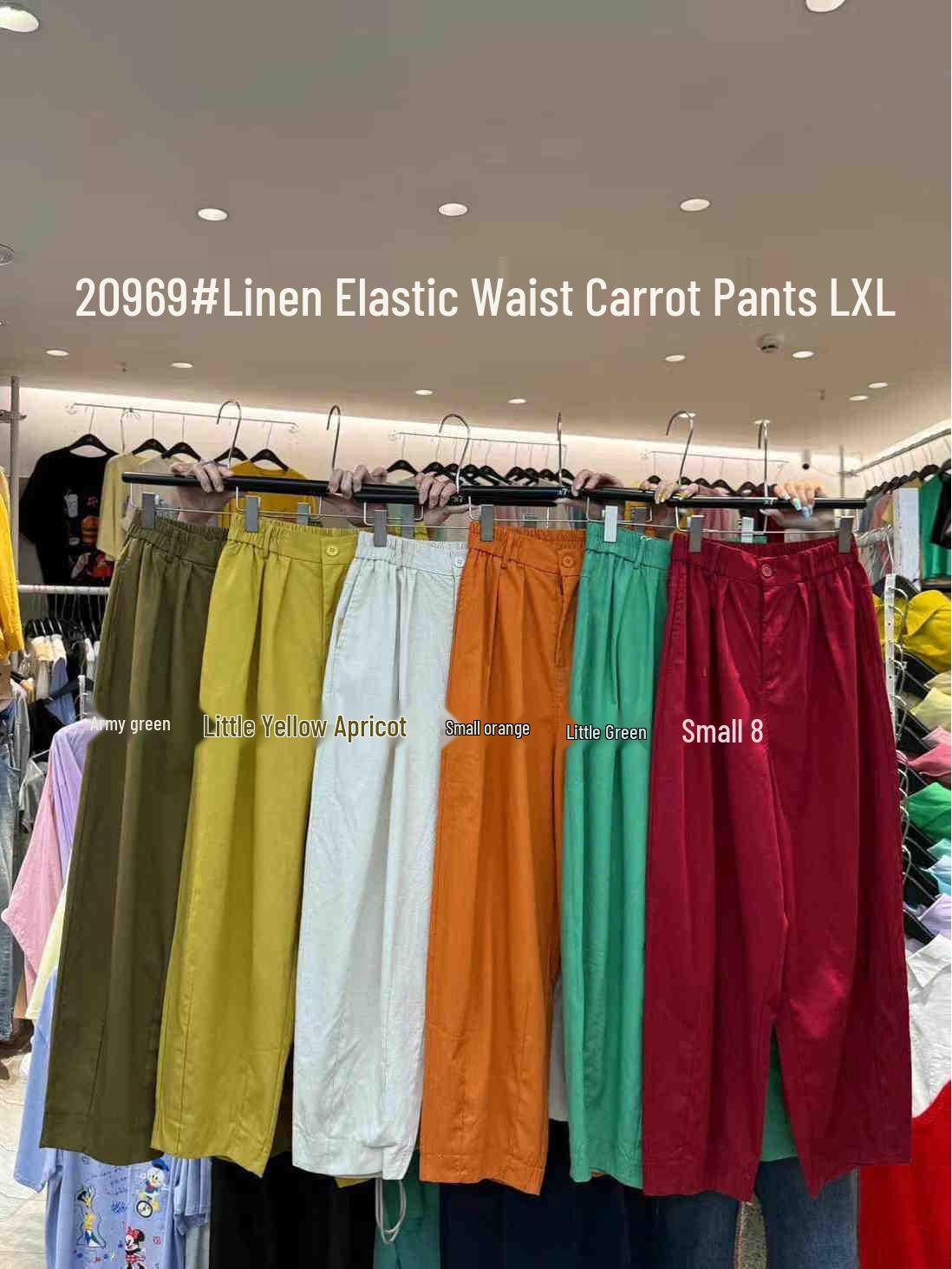 Big 7 Women s Plus Size Spring/Summer Elastic Waist Korean Style Loose Harem Pants Small Red
Big 7 Women s Plus Size Spring/Summer Elastic Waist Korean Style Loose Harem Pants Small Red