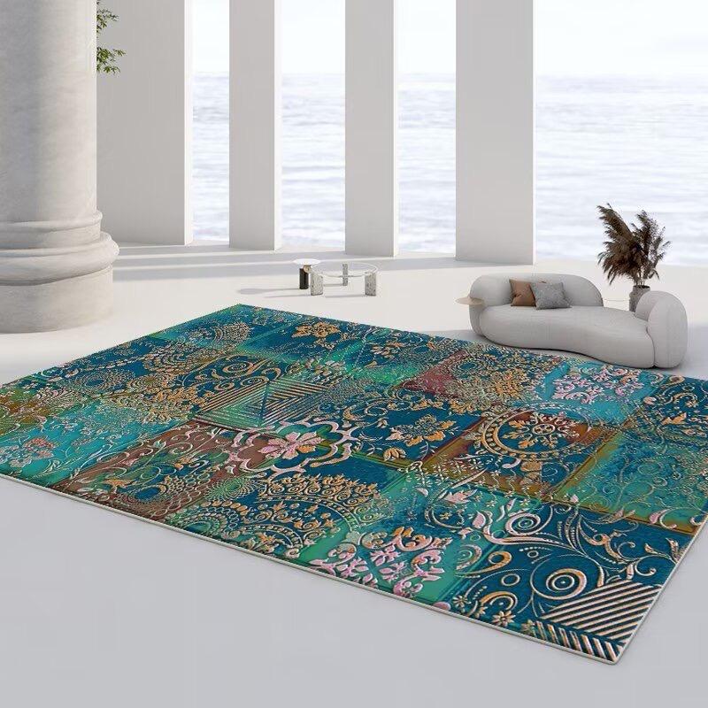 VIKAMA Crystal Velvet medieval American living room carpet, Room carpet, crystal velvet carpet, living room sofa, coffee table 400MMx600MM
VIKAMA Crystal Velvet medieval American living room carpet, Room carpet, crystal velvet carpet, living room sofa, coffee table 400MMx600MM