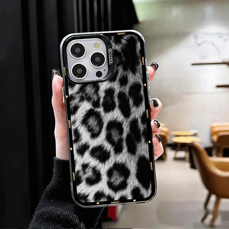 Fashion Sweet Leopard Print Shockproof Phone Case for iPhone 17 Air 16 16E 15 Pro Max 14 Plus 13 Mini 12 Back Cover Anti Fall Fu iPhone 15 Pro Max
Fashion Sweet Leopard Print Shockproof Phone Case for iPhone 17 Air 16 16E 15 Pro Max 14 Plus 13 Mini 12 Back Cover Anti Fall Fu iPhone 15 Pro Max