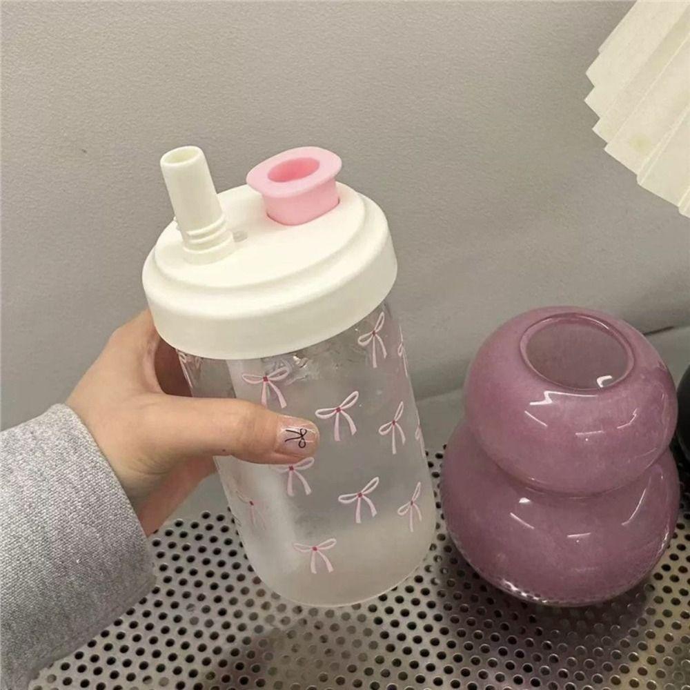 500ml Water Bottle Bowknot Cup With Lid Straw Cute Plastic Cups Bubble Tea Coffee 500ml
500ml Water Bottle Bowknot Cup With Lid Straw Cute Plastic Cups Bubble Tea Coffee 500ml