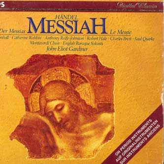 CD GARDINER - Handel: Messiah (complete) 4110412 UNKNOWN Japan Obi Classical Used
CD GARDINER - Handel: Messiah (complete) 4110412 UNKNOWN Japan Obi Classical Used
