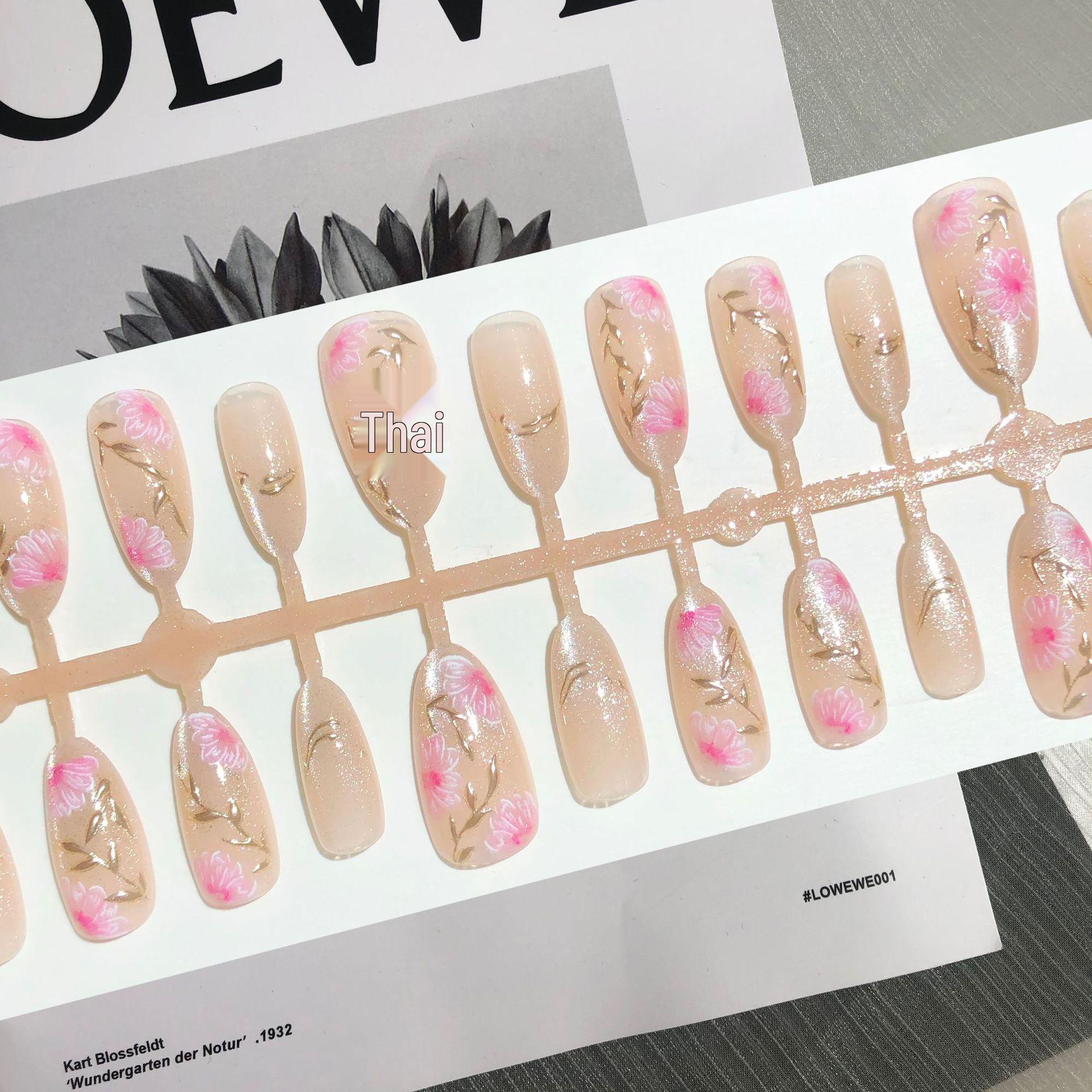 Золотая Осень Кошачий Глаз Розовый Кварц Позолоченные Короткие Миндалевидные Накладные Ногти - Наклейки Высокого Класса, 30 штук
Золотая Осень Кошачий Глаз Розовый Кварц Позолоченные Короткие Миндалевидные Накладные Ногти - Наклейки Высокого Класса, 30 штук