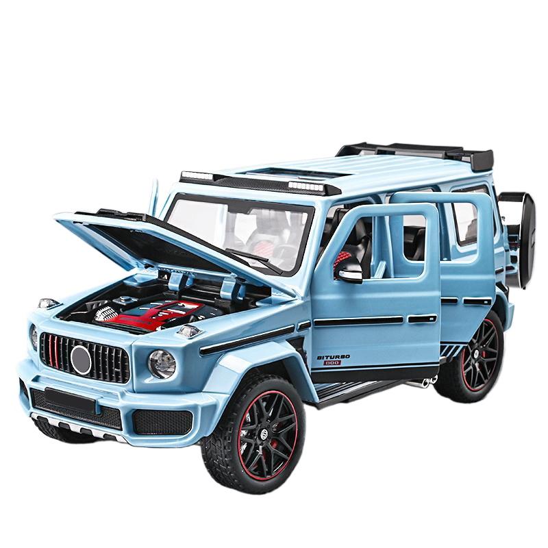1/24 Mercedes Benz G800 Off Road SUV Diecast Model Alloy Metal Car DIY Desktop Displays Home Trendy Toys Ornaments Sound & Light синий
1/24 Mercedes Benz G800 Off Road SUV Diecast Model Alloy Metal Car DIY Desktop Displays Home Trendy Toys Ornaments Sound & Light синий