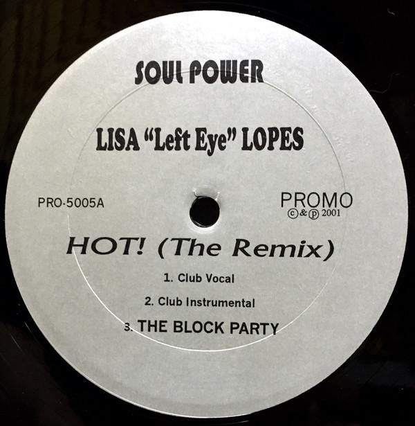 12inch Record LISA LEFT EYE LOPES - Hot! PRO5005 Soul Power 2001 Non Japan Rap & Hip-Hop/R&B Used
12inch Record LISA LEFT EYE LOPES - Hot! PRO5005 Soul Power 2001 Non Japan Rap & Hip-Hop/R&B Used