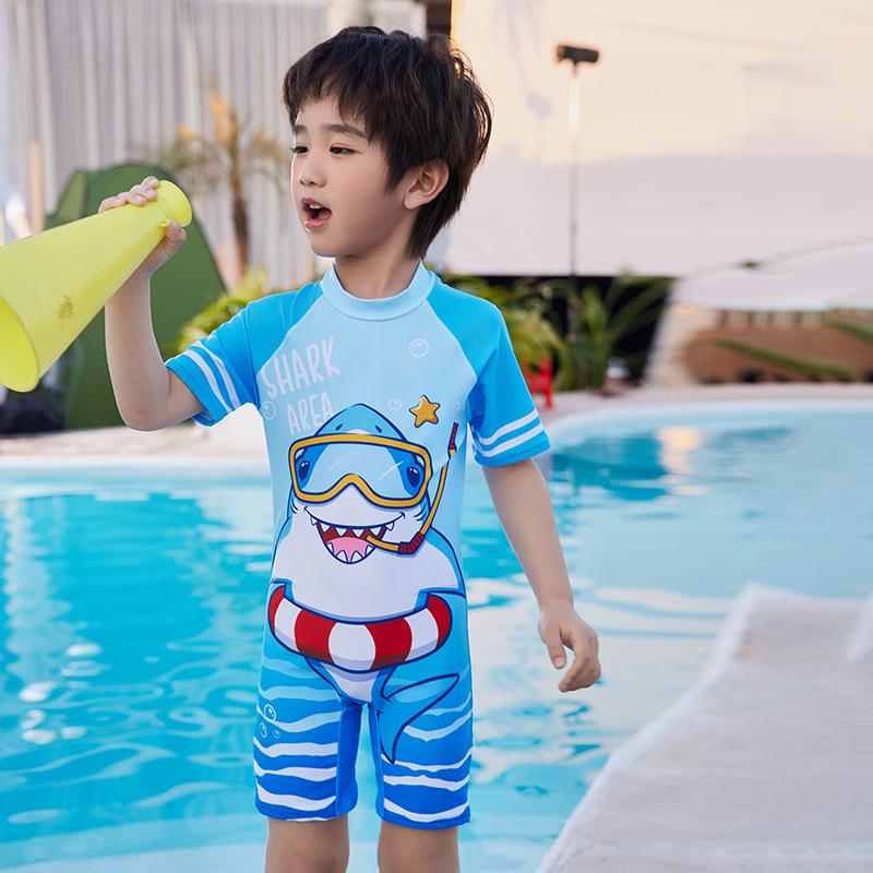 2025 Boys Quick-Drying Cartoon Print Short Sleeve One-Piece Swimsuit for Toddlers S (90-100 cm)
2025 Boys Quick-Drying Cartoon Print Short Sleeve One-Piece Swimsuit for Toddlers S (90-100 cm)