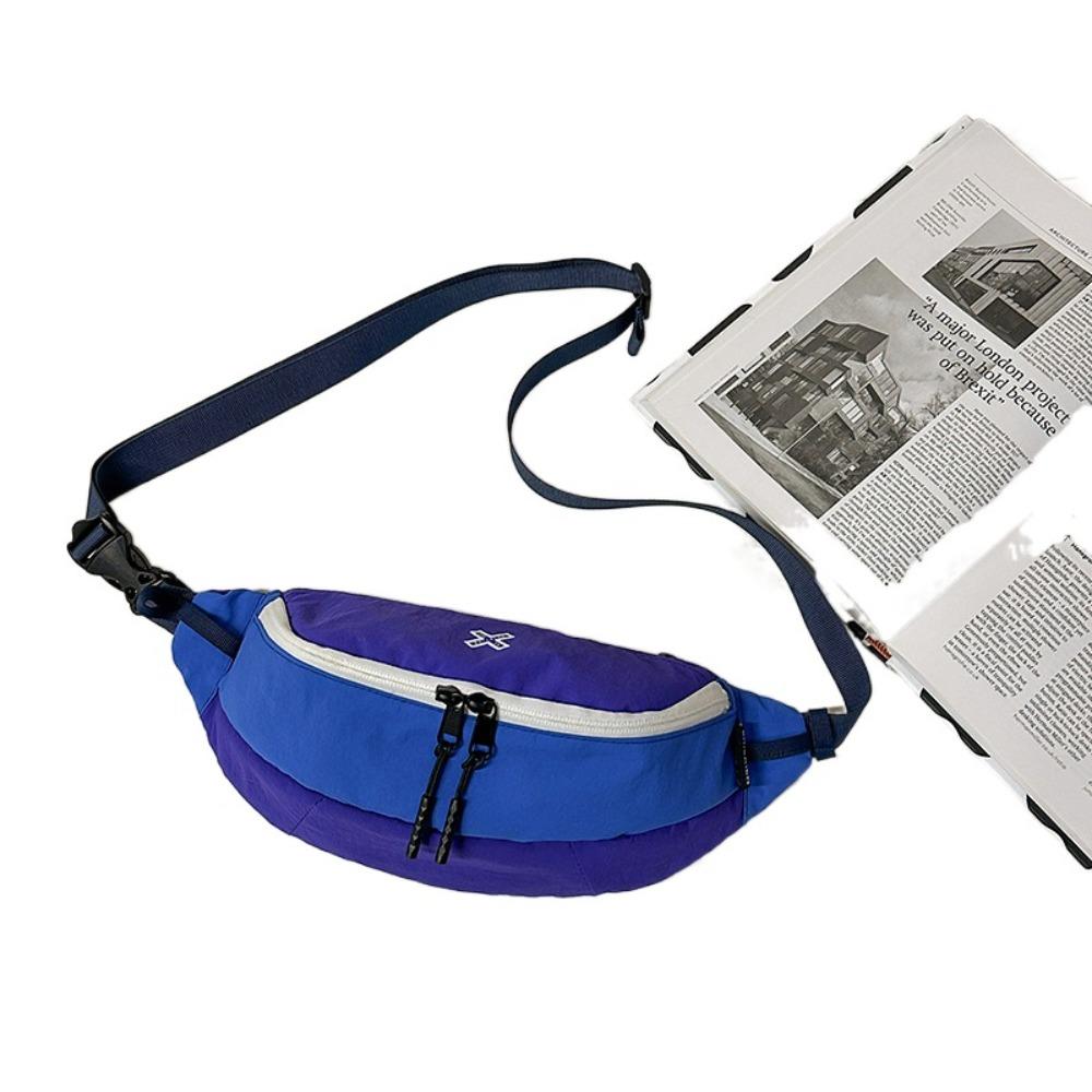 Контрастный цвет Спортивная нагрудная сумка Нейлон Мужская поясная сумка Повседневная сумка через плечо Сумка-пельмень Унисекс фиолетовый
Контрастный цвет Спортивная нагрудная сумка Нейлон Мужская поясная сумка Повседневная сумка через плечо Сумка-пельмень Унисекс фиолетовый