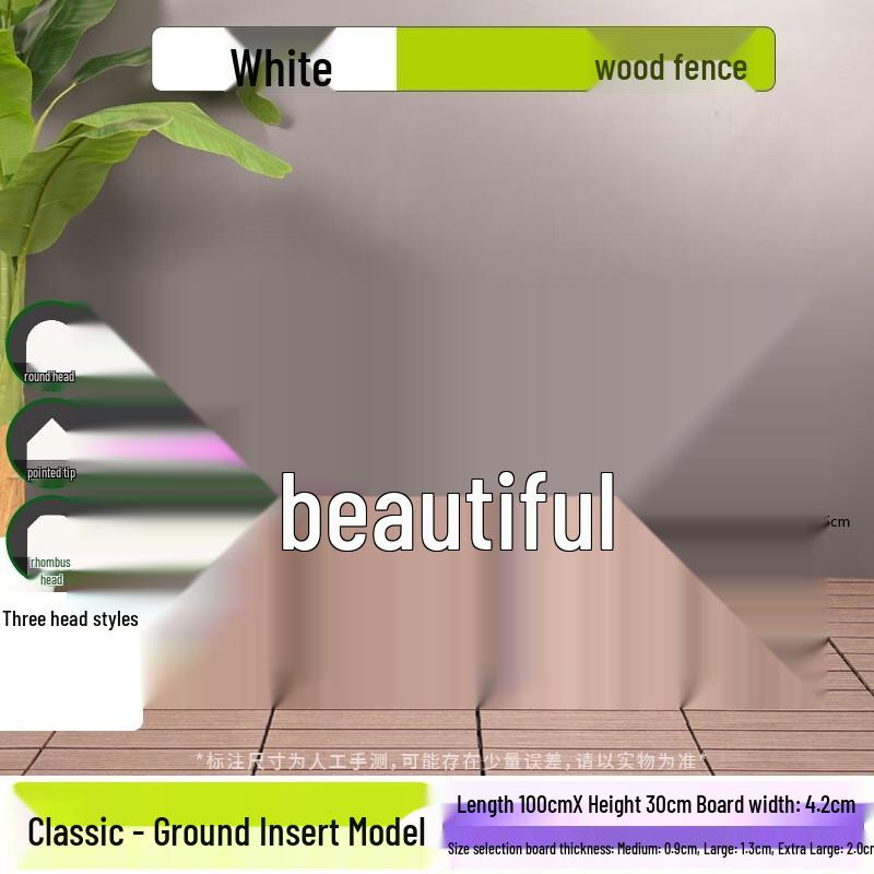 Outdoor Solid Wood Garden & Flower Bed Fence Panel
Outdoor Solid Wood Garden & Flower Bed Fence Panel