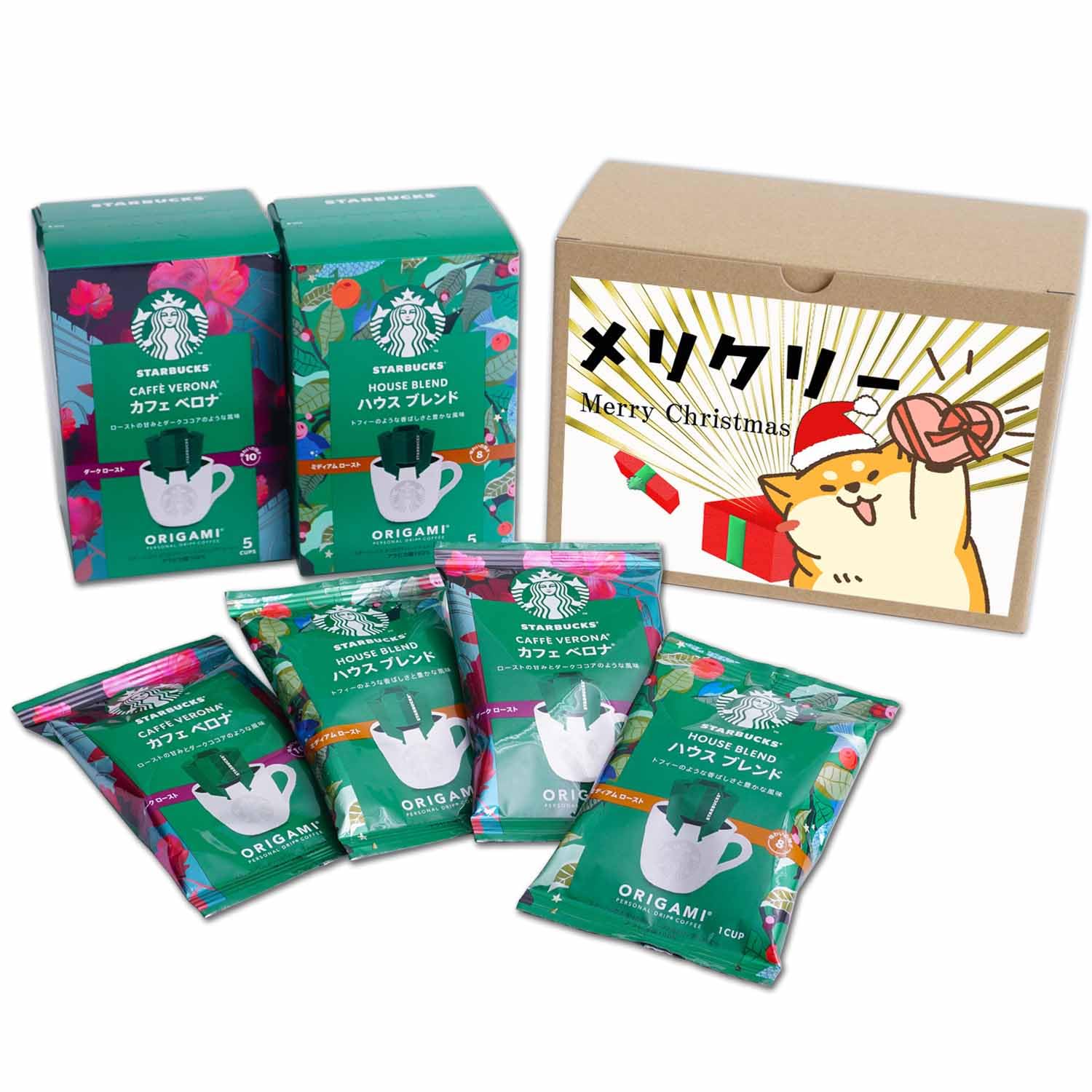 Рождественский подарок Starbucks Coffee Подарочный набор Drip Boxed Подарочная упаковка Shiba Inu Merikuri
Рождественский подарок Starbucks Coffee Подарочный набор Drip Boxed Подарочная упаковка Shiba Inu Merikuri