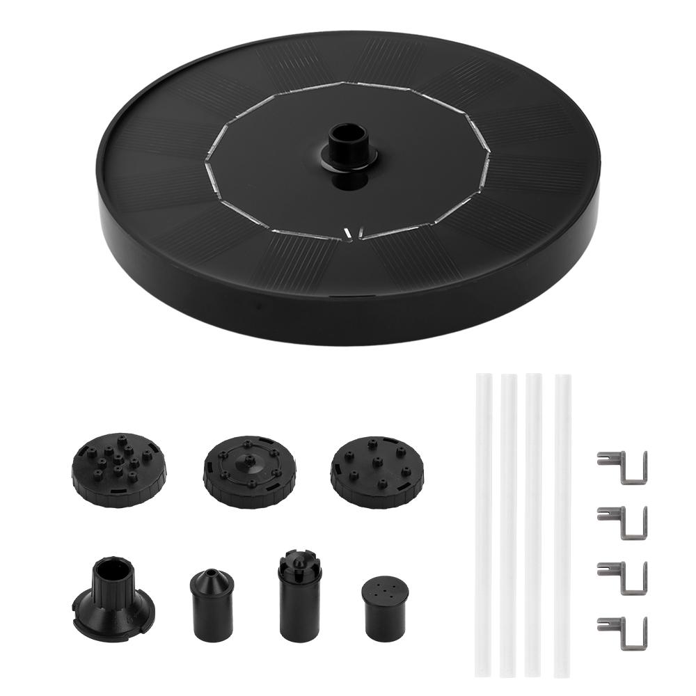Solar Fountain Pump 150L/h DIY Fountain Pump Floating Solar Panel Bird Baths Water Fountain For Garden Outdoor Water Pool Decor
Solar Fountain Pump 150L/h DIY Fountain Pump Floating Solar Panel Bird Baths Water Fountain For Garden Outdoor Water Pool Decor