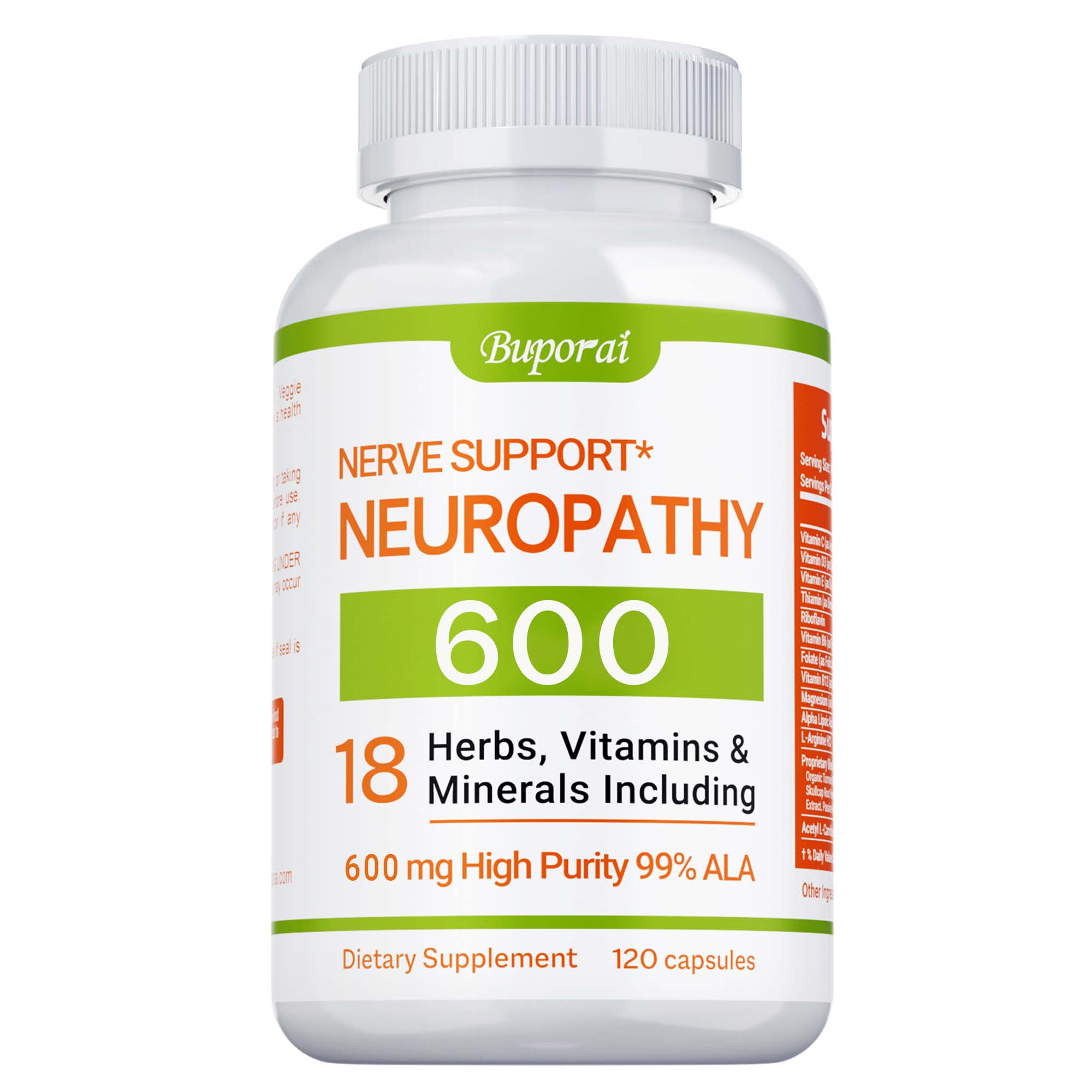 Natural nerve vitamin capsules, nerve support, suitable for adults, vegan, non-GMO. 120
Natural nerve vitamin capsules, nerve support, suitable for adults, vegan, non-GMO. 120