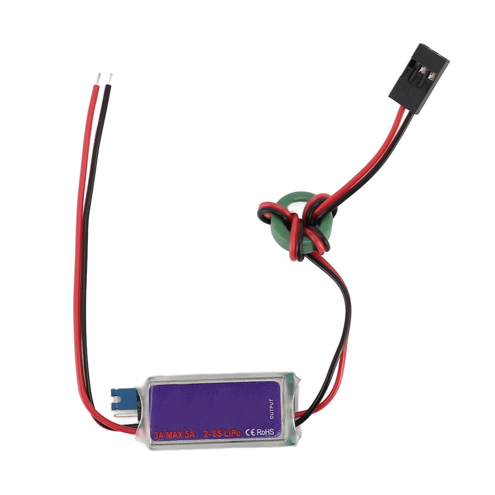 Модуль регулятора напруги UBEC 5.5-26V Input Anti Interference Board Switching Board for RC Airplane
Модуль регулятора напруги UBEC 5.5-26V Input Anti Interference Board Switching Board for RC Airplane