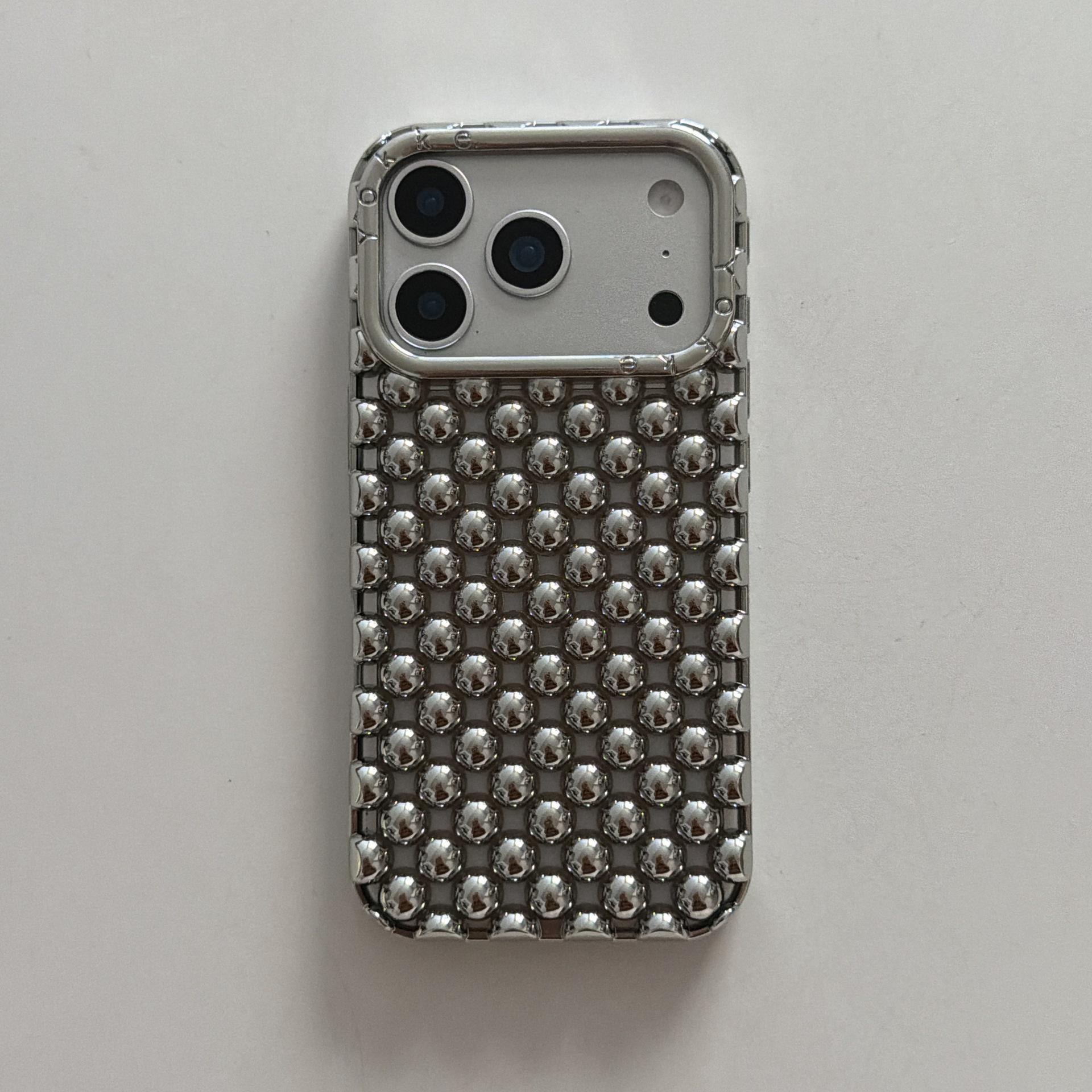 Solid Color Hollow Beaded Shell iPhone 16 Pro Max/14/15 Case for Apple 17 17
Solid Color Hollow Beaded Shell iPhone 16 Pro Max/14/15 Case for Apple 17 17