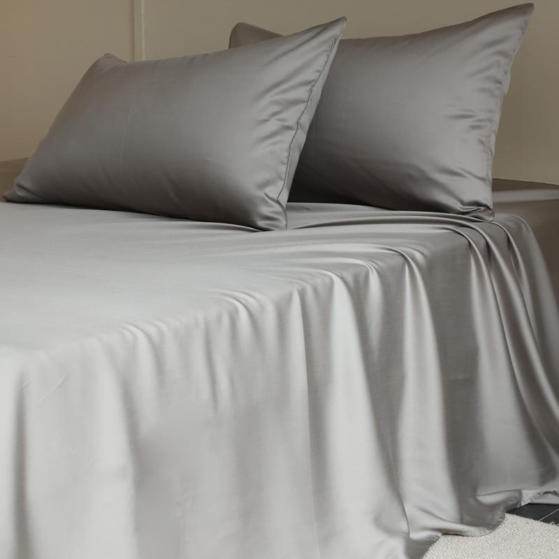 1 шт. шелковая простыня из шелка Mulberry, роскошные гладкие простыни, верхняя простыня, односпальная, двуспальная, размера King Queen, парное постельное белье, мягкие покрывала 2xPillowcase 48x74cm