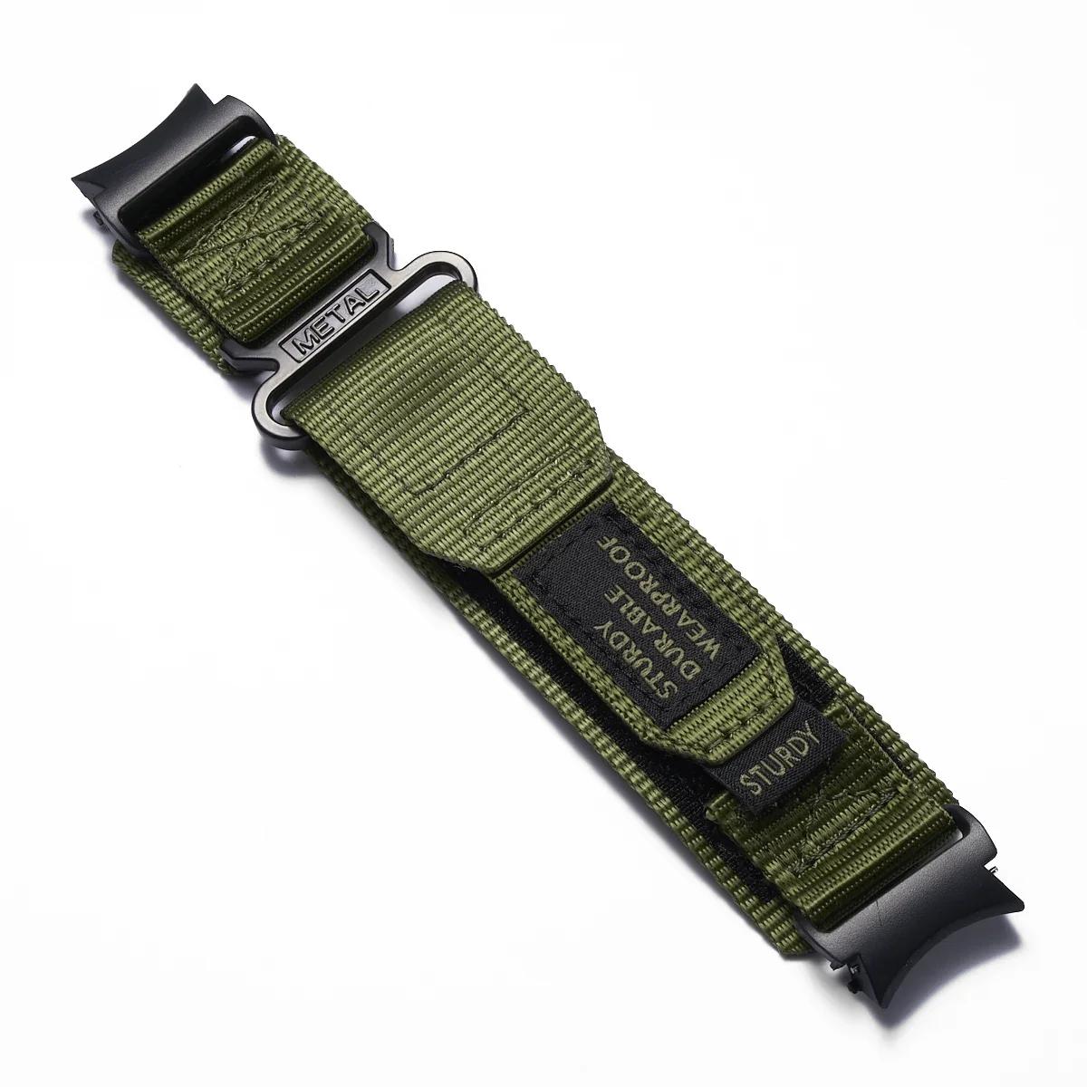 Нейлоновий ремінець для Samsung Galaxy Watch 7 6 5 4 40мм 44мм Браслет без зазорів 6Classic 43мм 47мм 42/46мм Ремінці Watch 5Pro 45мм Watch 4 Classic 42mm зелений
Нейлоновий ремінець для Samsung Galaxy Watch 7 6 5 4 40мм 44мм Браслет без зазорів 6Classic 43мм 47мм 42/46мм Ремінці Watch 5Pro 45мм Watch 4 Classic 42mm зелений