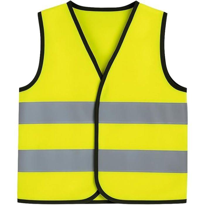 Дитячий флуоресцентний жилет без рукавів, єдиний розмір 8-12 років, зі світловідбивними смугами 51 x 57 см
Дитячий флуоресцентний жилет без рукавів, єдиний розмір 8-12 років, зі світловідбивними смугами 51 x 57 см