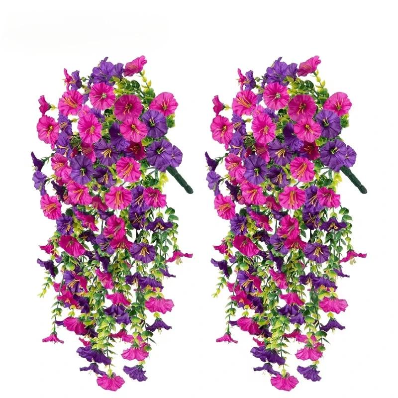 Artificial Faux Plants Flowers Fake Silk Fuchsia UV Resistant Realistic Morning Glory for Hanging Planter Porch Patio Decoration
Artificial Faux Plants Flowers Fake Silk Fuchsia UV Resistant Realistic Morning Glory for Hanging Planter Porch Patio Decoration