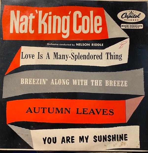 7inch Record NAT KING COLE Nat King Cole EAP1010 Capitol Records UK Pop Used
7inch Record NAT KING COLE Nat King Cole EAP1010 Capitol Records UK Pop Used