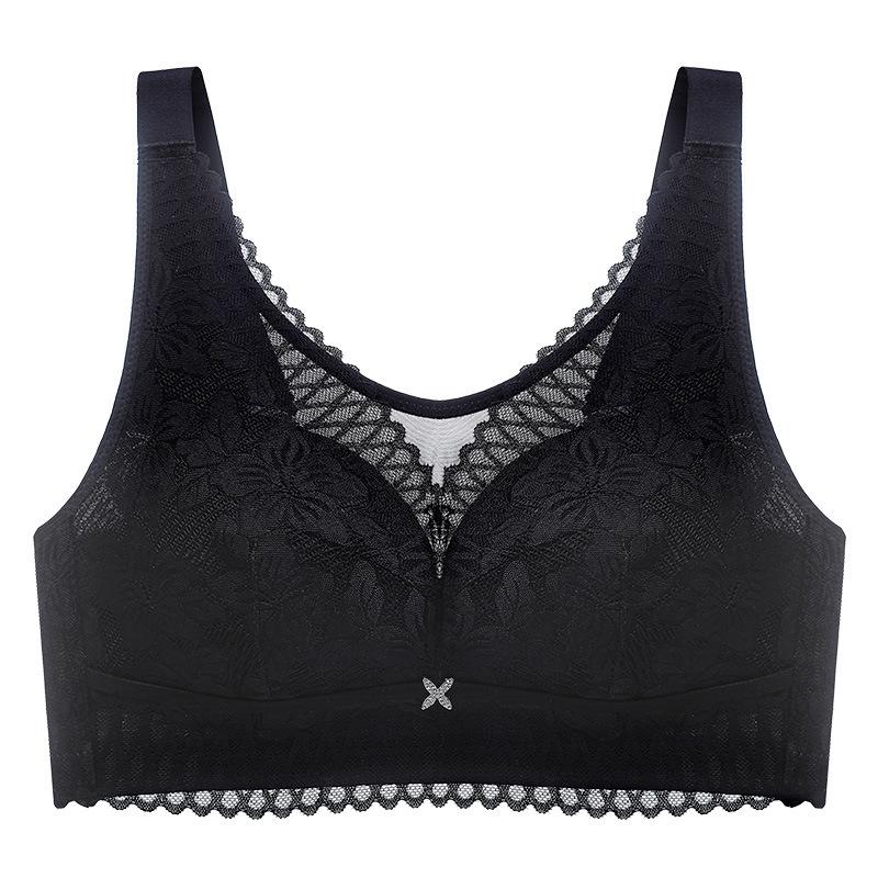 Большой размер ультратонкий бюстгальтер закрывает под грудью, анти-провисающий тип регулировки, анти-легкий, большая грудь собирает нижнее белье для женщин 34/75B чёрный
Большой размер ультратонкий бюстгальтер закрывает под грудью, анти-провисающий тип регулировки, анти-легкий, большая грудь собирает нижнее белье для женщин 34/75B чёрный