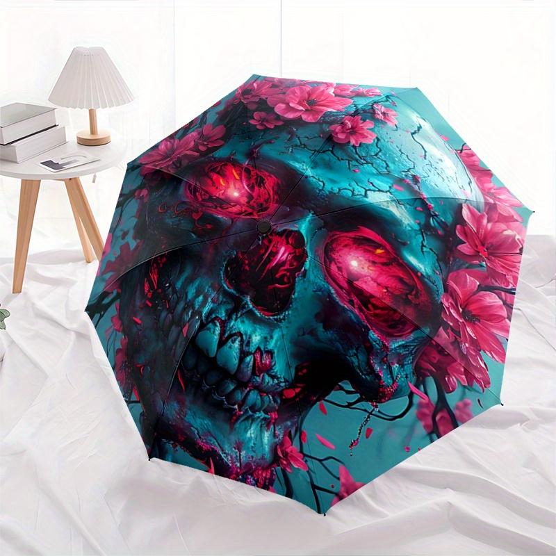1pc Whimsical Skull Automatic, Cute Cartoon Pattern, Portable Outdoor Umbrella, Perfect, Holiday Gift for Disney fans.C100
1pc Whimsical Skull Automatic, Cute Cartoon Pattern, Portable Outdoor Umbrella, Perfect, Holiday Gift for Disney fans.C100