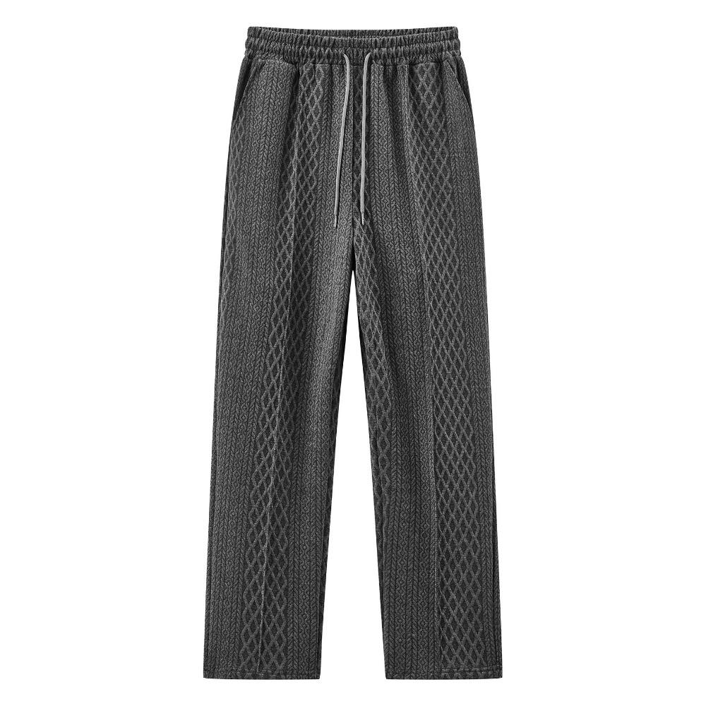 New Spring/Summer Collection: Men’s Casual Jacquard Trousers – Stylish Straight-Leg Trousers XXXL темно-сірий
New Spring/Summer Collection: Men’s Casual Jacquard Trousers – Stylish Straight-Leg Trousers XXXL темно-сірий