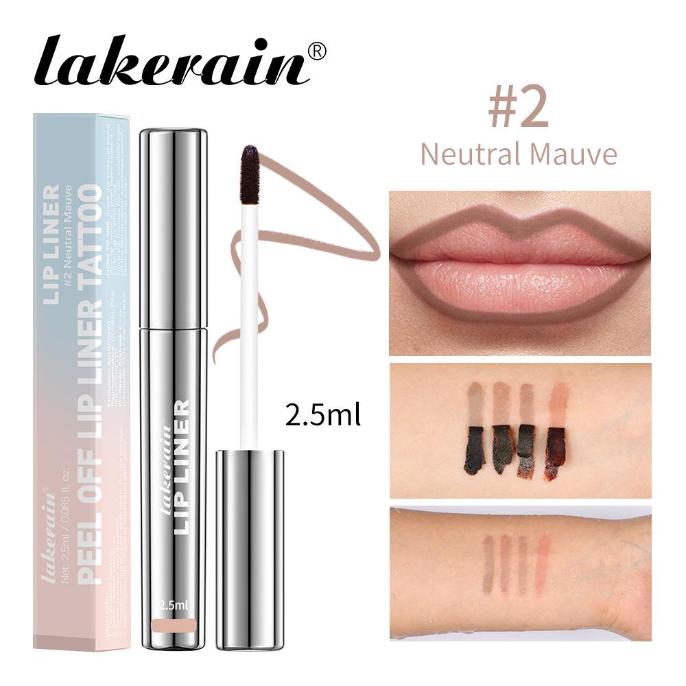 Lakerain Matte Peel-Off Lip Liner & Gloss - Long-lasting, Fade-resistant, Stain-free. 2.5ml
Lakerain Matte Peel-Off Lip Liner & Gloss - Long-lasting, Fade-resistant, Stain-free. 2.5ml