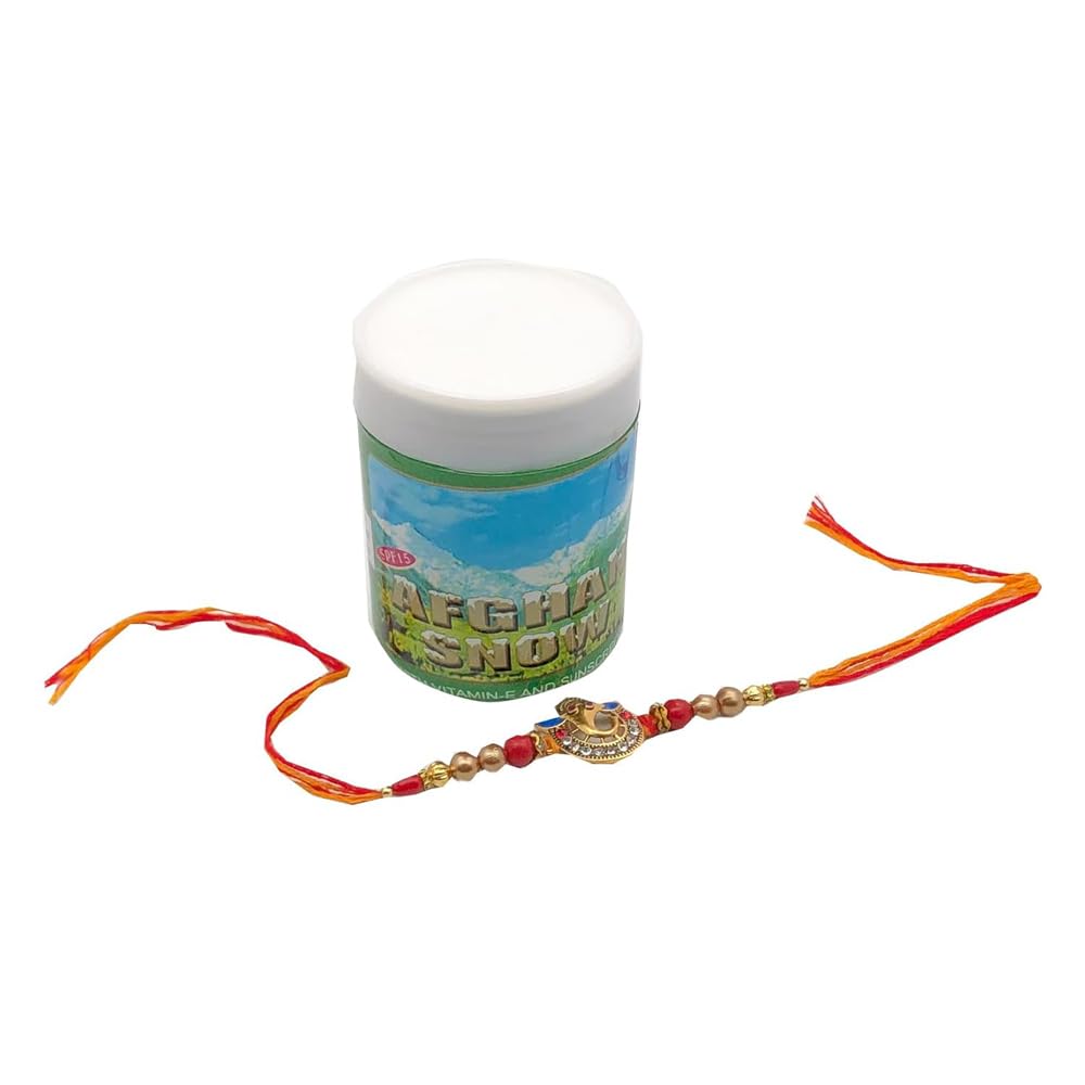 RSINC Afghan Snow Skin Cream (100g) –Smooth & Radiant Skin Free Rakhi | Deep Hydration for Smooth Skin Perfect for Soft, Glowing Skin with Free Rakhi
RSINC Afghan Snow Skin Cream (100g) –Smooth & Radiant Skin Free Rakhi | Deep Hydration for Smooth Skin Perfect for Soft, Glowing Skin with Free Rakhi