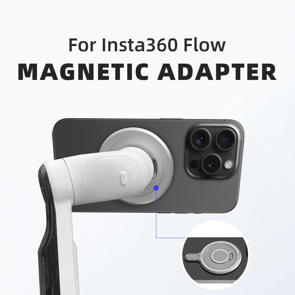 Magnetic Adapter Aluminum Alloy Gimbal Stabilizer Magnetic Adapter Plate Portable for Insta360 Flow Sports Camera Accessories CHINA
Magnetic Adapter Aluminum Alloy Gimbal Stabilizer Magnetic Adapter Plate Portable for Insta360 Flow Sports Camera Accessories CHINA