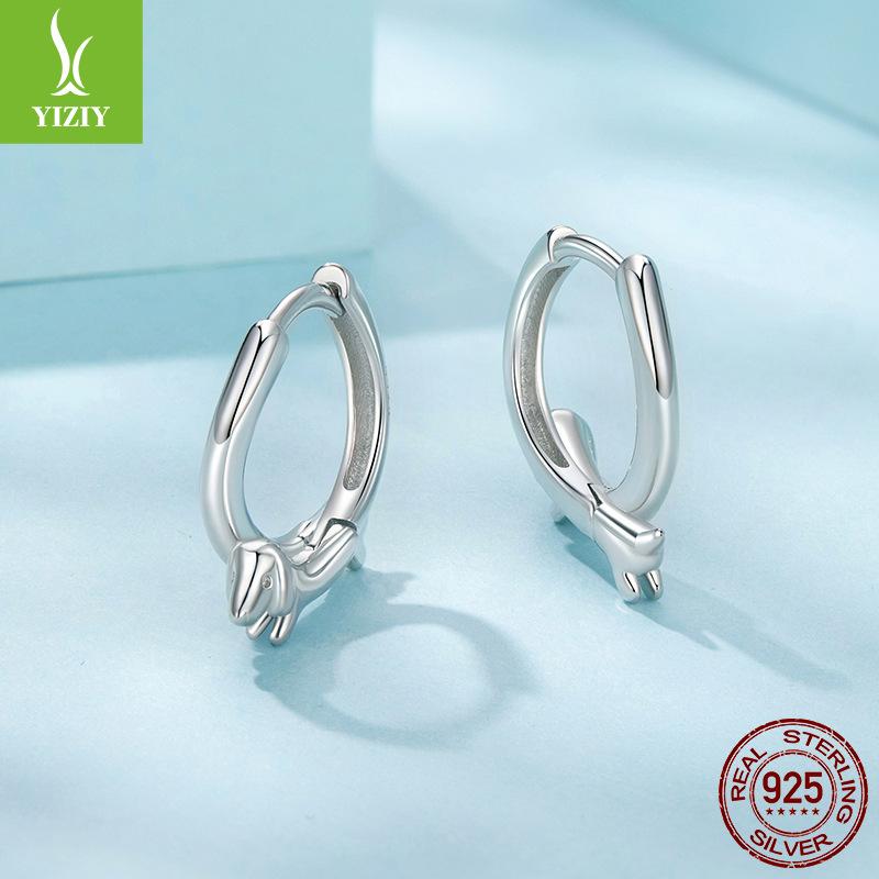 Популярная серьга-клипса для уха в виде собаки таксы из стерлингового серебра 925 пробы, милые серьги-гвоздики в виде животного на все тело, серебряные универсальные серьги
Популярная серьга-клипса для уха в виде собаки таксы из стерлингового серебра 925 пробы, милые серьги-гвоздики в виде животного на все тело, серебряные универсальные серьги