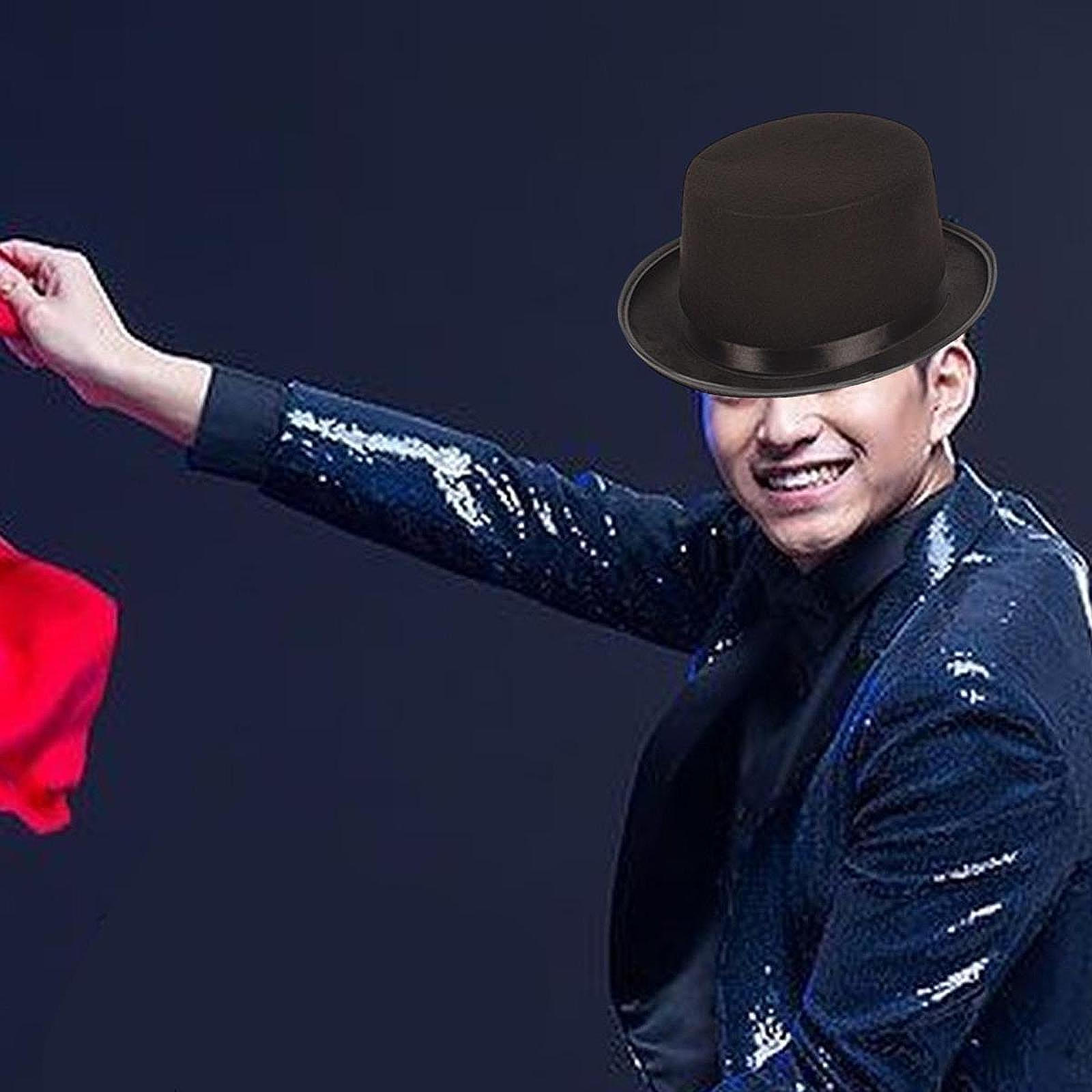 Черный фетровый цилиндр Церемониальный наряд в стиле фанки-джаз с атласной лентой для вечеринки 54cmx10cm
Черный фетровый цилиндр Церемониальный наряд в стиле фанки-джаз с атласной лентой для вечеринки 54cmx10cm