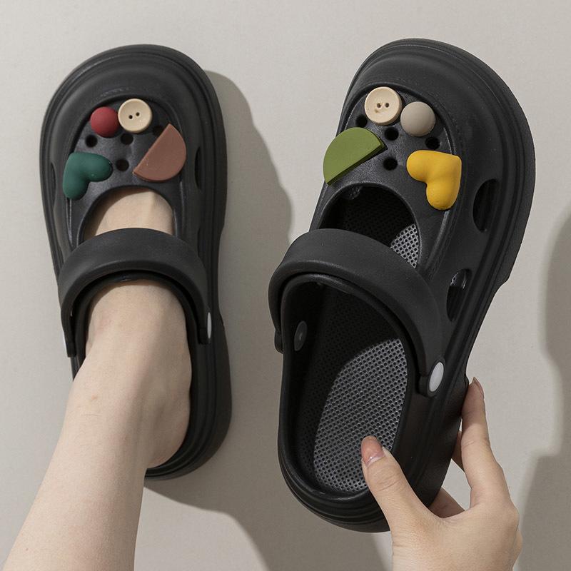 New Mary Jane hole shoes women s summer platform height increase heel wear bag head slippers fashion beach non-slip sandals 36-37 yards (positive code)
New Mary Jane hole shoes women s summer platform height increase heel wear bag head slippers fashion beach non-slip sandals 36-37 yards (positive code)