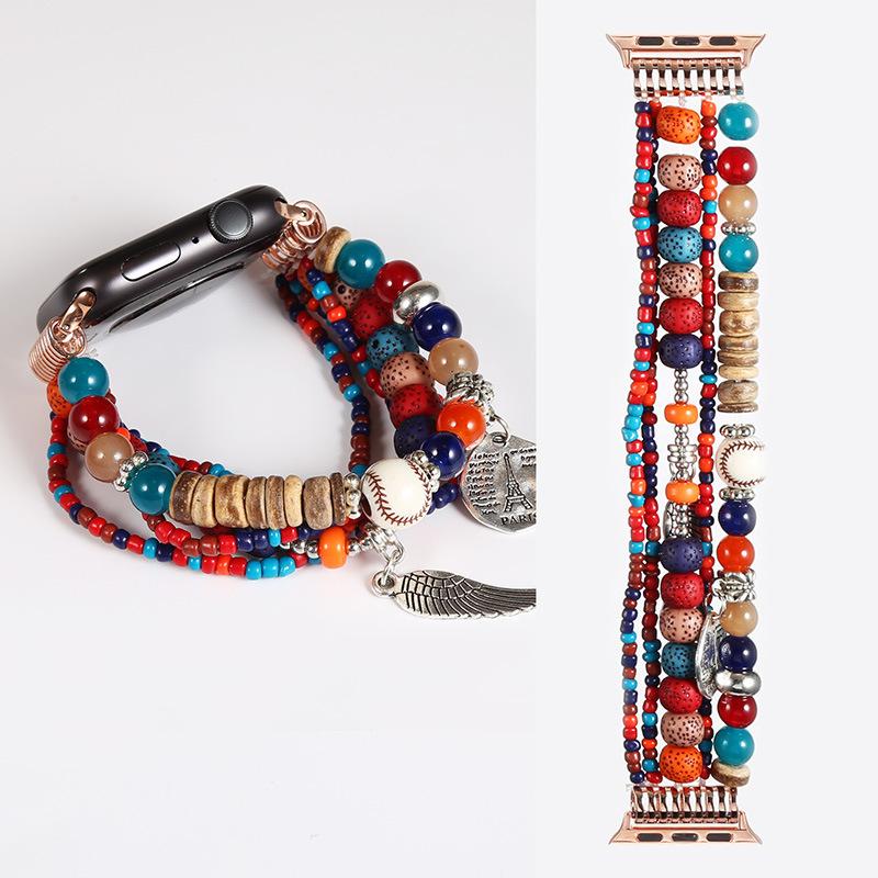 Богемський ремінець для Apple Watch Band 41mm 40mm 38mm 44mm 45mm 49mm 42mm Jewelry Resin Bracelet iwatch Ultra Series 7 6 5 4 3 Se 8 For 49mm-45mm-44mm-42mm
Богемський ремінець для Apple Watch Band 41mm 40mm 38mm 44mm 45mm 49mm 42mm Jewelry Resin Bracelet iwatch Ultra Series 7 6 5 4 3 Se 8 For 49mm-45mm-44mm-42mm