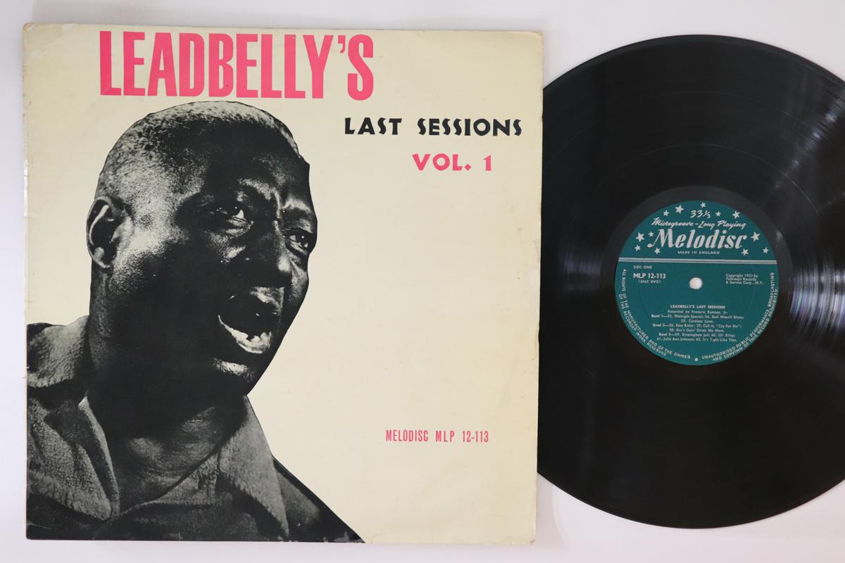 LP Record LEADBELLY - Leadbelly s Last Sessions Vol. 1 MLP12113 MELODISC UK Blues Used
LP Record LEADBELLY - Leadbelly s Last Sessions Vol. 1 MLP12113 MELODISC UK Blues Used