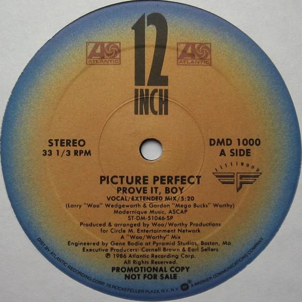12inch Record PICTURE PERFECT - Prove It, Boy DMD1000PROMO Fleetwood Recor 1986 US Dance & Electronica Used
12inch Record PICTURE PERFECT - Prove It, Boy DMD1000PROMO Fleetwood Recor 1986 US Dance & Electronica Used