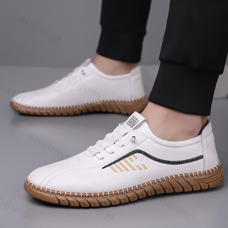 Retro Versatile Shallow Mouth Casual Single Shoes for Men 2026 Autumn New Breathable Comfortable Soft Soled Business Flat Shoes 44 білий
Retro Versatile Shallow Mouth Casual Single Shoes for Men 2026 Autumn New Breathable Comfortable Soft Soled Business Flat Shoes 44 білий