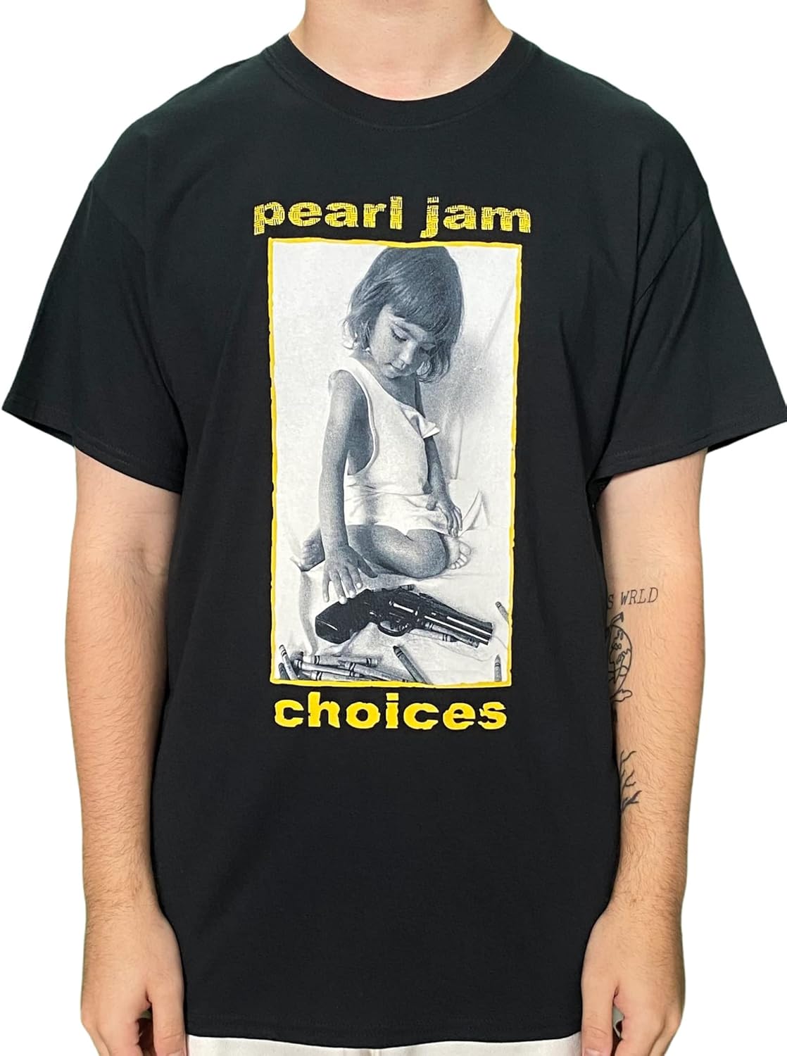 Pearl Jam Men s Choices (Back Print) Slim Fit T-Shirt X-Large Black S разноцветный
Pearl Jam Men s Choices (Back Print) Slim Fit T-Shirt X-Large Black S разноцветный