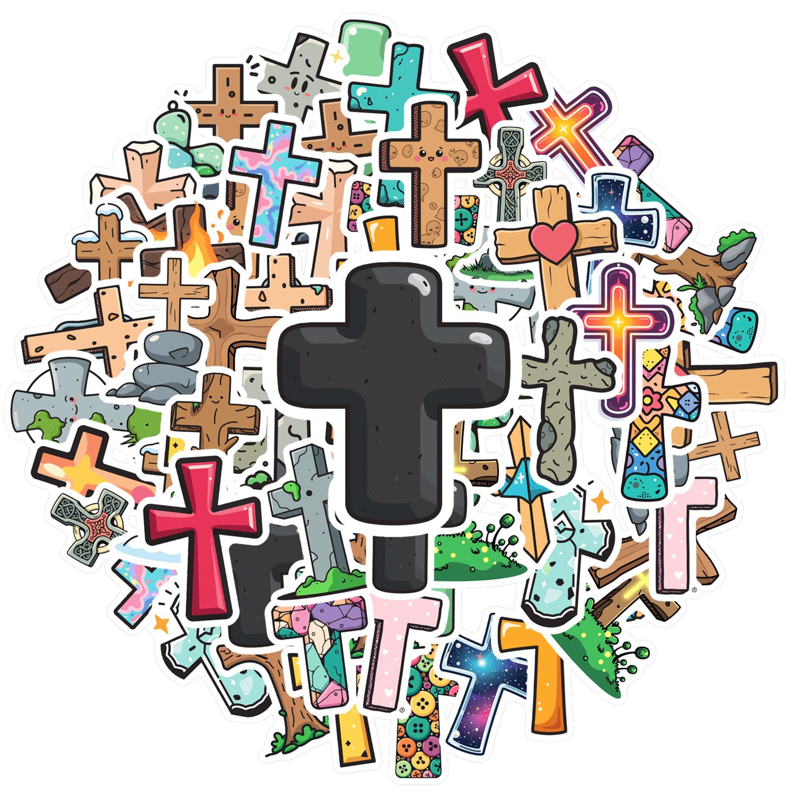 Surreal Religion Decals Abstract Cross Decorative Stickers Religious Decals For Suitcase Car Sticker Fridge
Surreal Religion Decals Abstract Cross Decorative Stickers Religious Decals For Suitcase Car Sticker Fridge