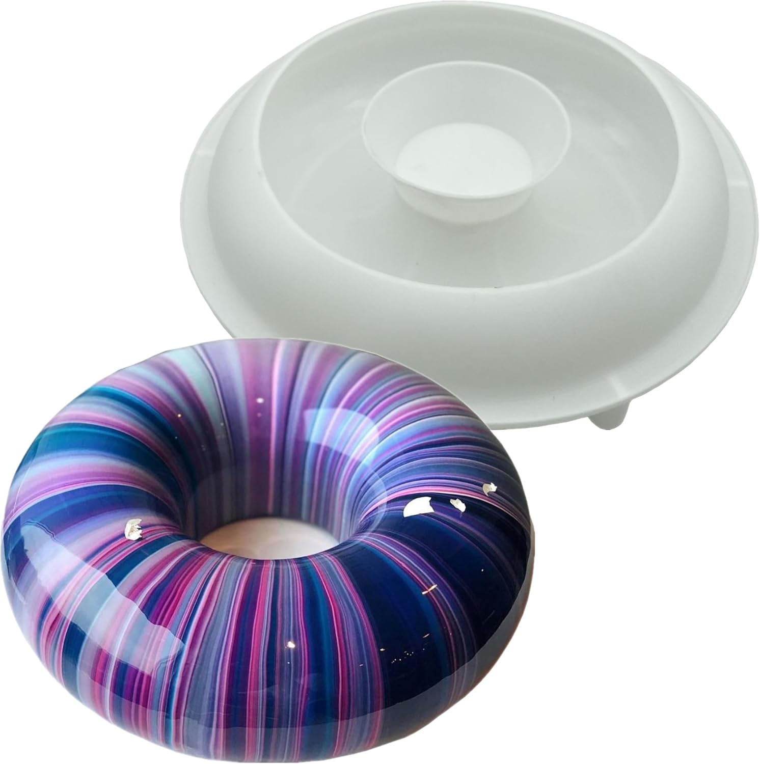10 Inch Large Donut Pan Cheesecake Baking Mold Silicone Donut Cake Form Bake Tray белый
10 Inch Large Donut Pan Cheesecake Baking Mold Silicone Donut Cake Form Bake Tray белый