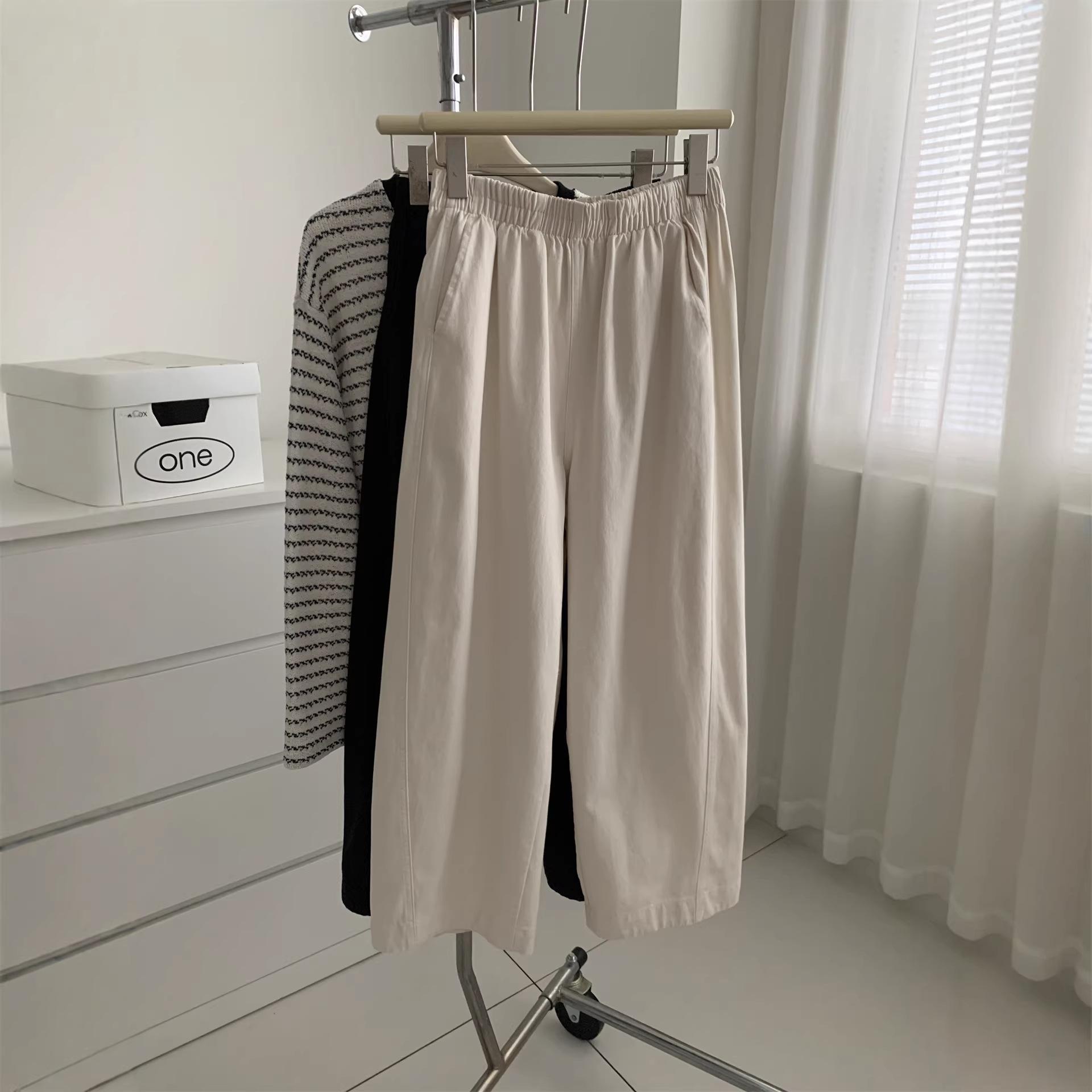 2026 Spring Simple Cotton High-Waisted Straight Wide-Leg Women s Casual Pants, Solid Color Elastic Waist Versatile Cropped Pants L бежевий
2026 Spring Simple Cotton High-Waisted Straight Wide-Leg Women s Casual Pants, Solid Color Elastic Waist Versatile Cropped Pants L бежевий